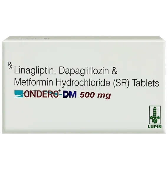 ondero dm 500mg tablet 10's